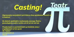 Losowe zdjęcie pochodzące z galerii wydarzenia: casting teatralny